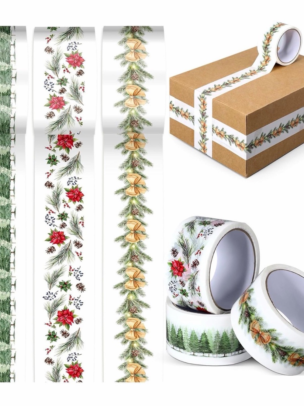 Seasonal Packing Tape - Your Choice - Picture 5 of 6